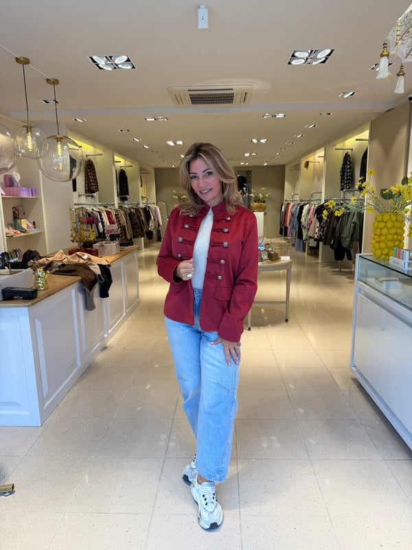 Militair jasje rood