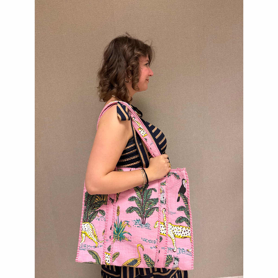 Tas Roze Tropical