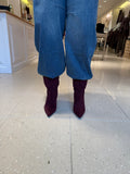 Suède laars kort Bordeaux