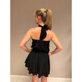 Jurk Ruffle Zwart