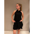 Jurk Ruffle Zwart