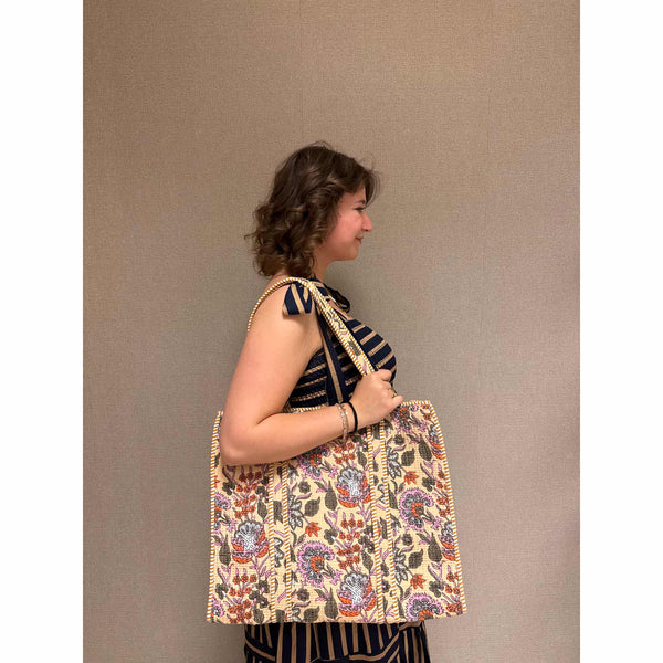 Tas Beige Floral