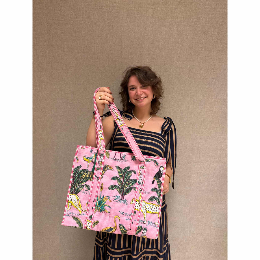 Tas Roze Tropical