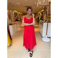 Jurk Ruffle Rood